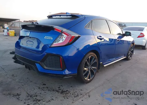 2018 Honda Civic Sport Touring z USA, uszkodzony, nr VIN SHHFK7H93JU210447